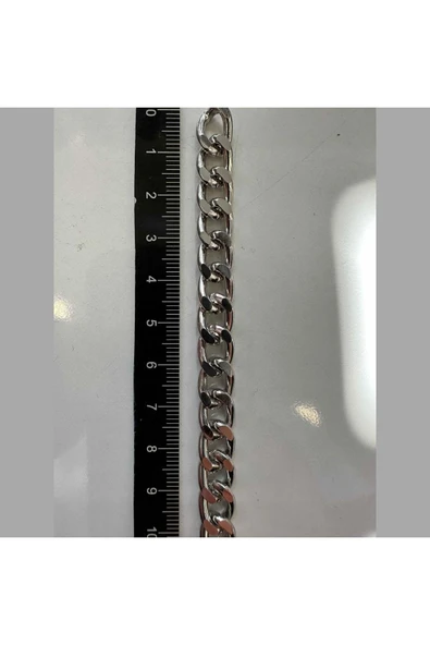 Alüminyum Zincir Za218-2.4x9x12 Renk Nikel 10 Metre Fiyatıdır ürün görseli