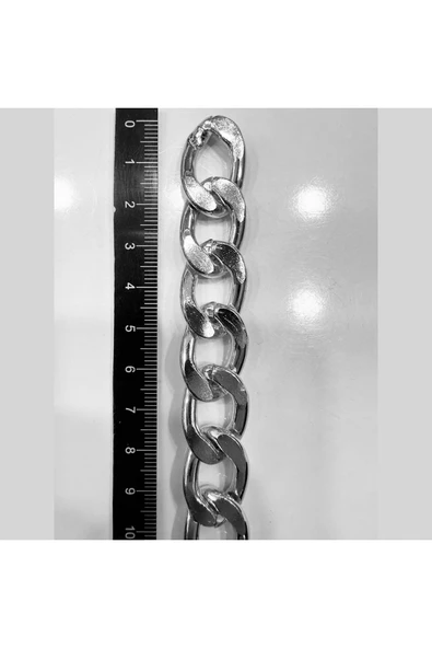 Alüminyum Zincir Za 99 -4 Nk Renk Nikel. 5 Metre Fiyatıdır
