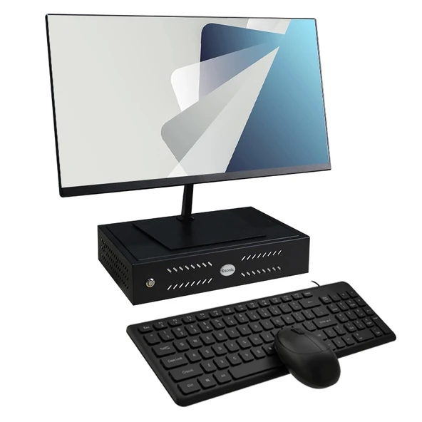 ROWORK MK2 İ5 12400 16GB DDR4 512GB m2 24" Monitörlü Set Mini PC ürün görseli
