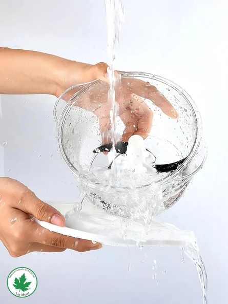 Bas Kes Xl Pratik El Robotu 1500ml Yeni Nesil Doğrayıcı, Büyük El Rondosu , Pratik Rondo - 5