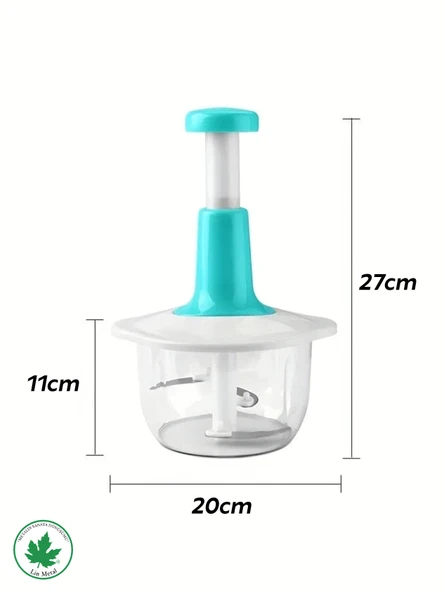 Bas Kes Xl Pratik El Robotu 1500ml Yeni Nesil Doğrayıcı, Büyük El Rondosu , Pratik Rondo - 6