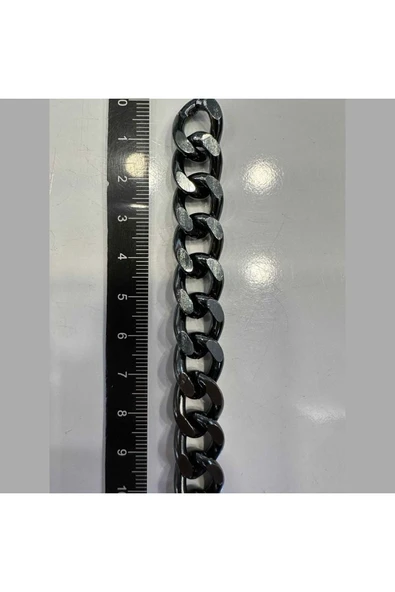Alüminyum Zincir Za107-3.35x13x16.5 Renk Siyah 10 Metre Fiyatıdır ürün görseli