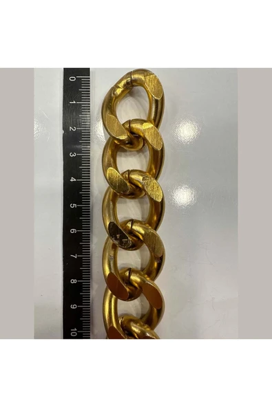 Alüminyum Zincir Za-120 Renk Gold 5 Metre Fiyatıdır