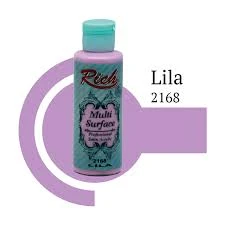 Rich Multi Surface Akrilik Boya 120ml 2168 Lila ürün görseli 1