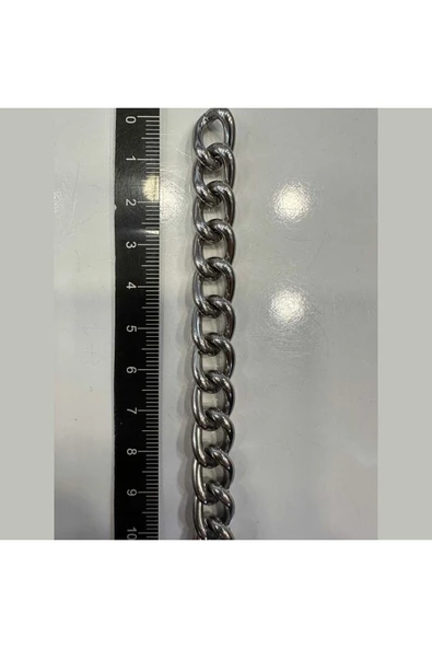 Alüminyum Zincir Za125-2.8x10x14 Renk Nikel 10 Metre Fiyatıdır ürün görseli