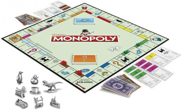 Hasbro Monopoly Yeni Piyon Serisi C1009 - 2