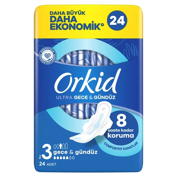 Orkid Ultra Gece Ped 24x2 48 Adet ürün görseli