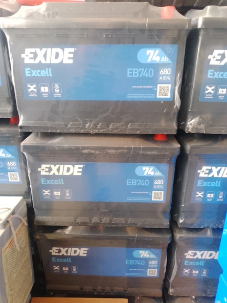 EXİDE 74 AMPER  AKÜ