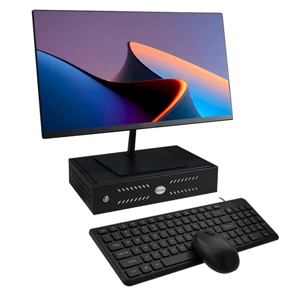 ROWORK MK2 İ5 12400 16GB DDR4 120SSD 21.5" Monitörlü Set Mini PC ürün görseli