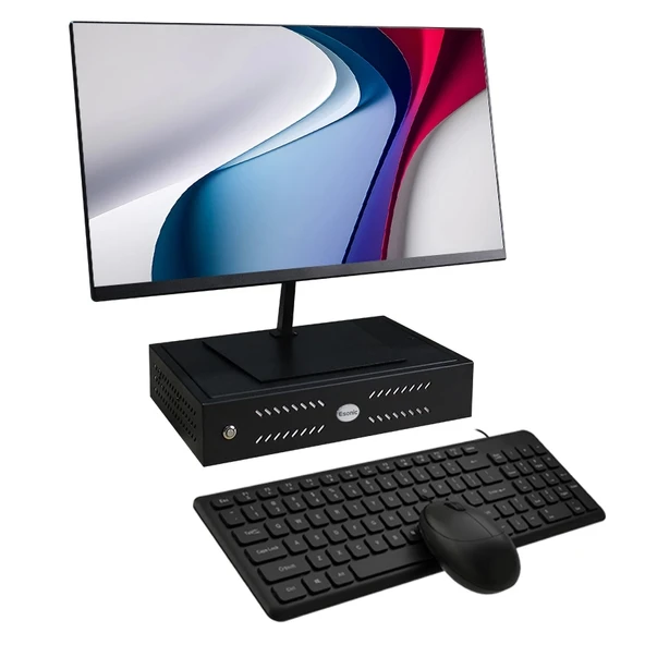 ROWORK MK2 İ5 12400 16GB DDR4 120SSD 24" Monitörlü Set Mini PC ürün görseli