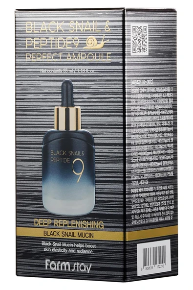 Farmstay Black Snail & Peptide 9 Perfect Ampoule 35ML - 2