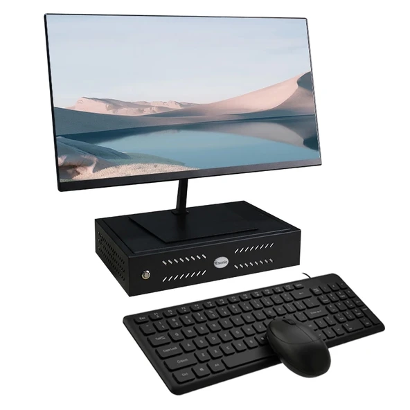 ROWORK MK2 İ5 14400 8GB DDR4 120SSD 24" Monitörlü Set Mini PC ürün görseli