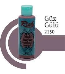 Rich Multi Surface Akrilik Boya 120ml 2150 Güz Gülü