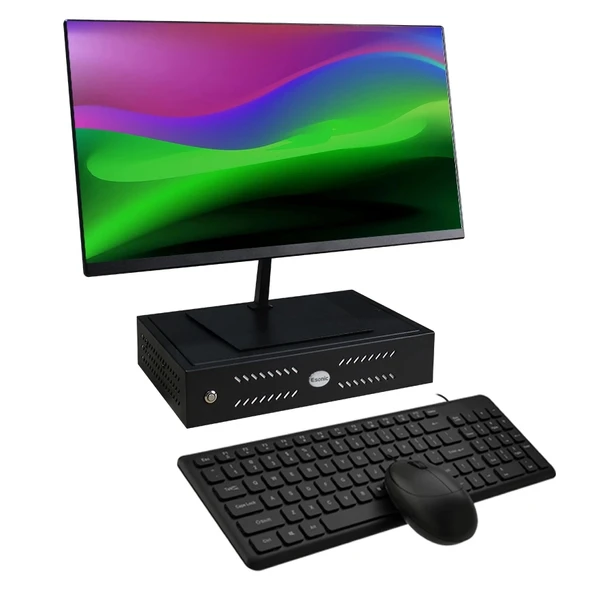 ROWORK MK2 İ5 12400 8GB DDR4 240SSD 27" Monitörlü Set Mini PC ürün görseli
