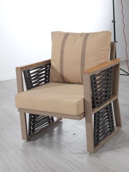 FERRO 3+1+1+MASA BEJ BAHÇE TAKIMI ,BALKON TAKIMI - 3