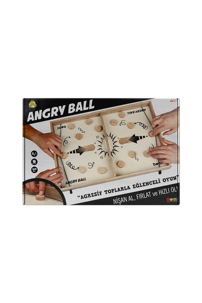 Finger Zeka Strateji Oyunu Angry Ball - Kahverengi Renk