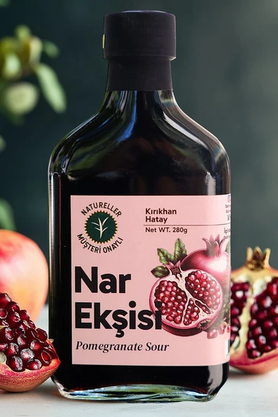 Nar Ekşisi Tatlı Ekşi %100 Saf (Hatay) 280 gr - 2 Adet - 2