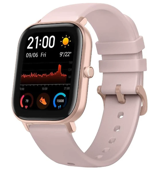 Amazfit GTS Pembe Akıllı Saat (OUTLET) (12 AY EVOFONE GARANTİLİ)
