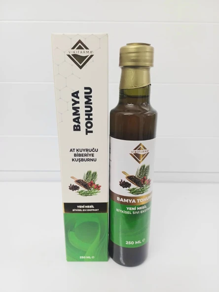 Rasim Bey Çiftliği Bamya Tohumu 250 ml