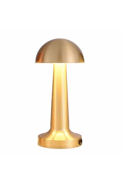 Burenze 3 Renk Yanma Modlu Gold Renk Masa Lambası Ct-8429 - 3