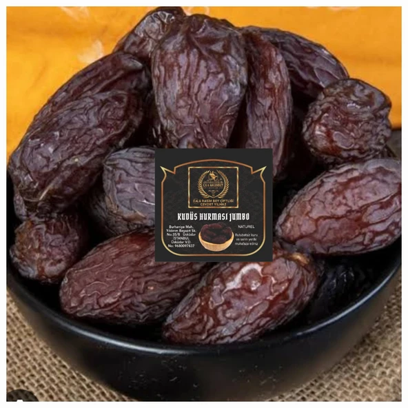 Rasim Bey Çiftliği Kudüs Hurması Jumbo 500 gr