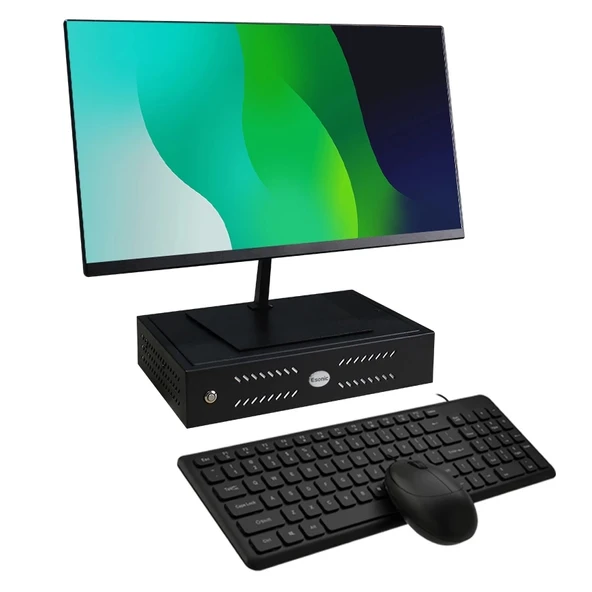 ROWORK MK2 İ5 12400 8GB DDR4 120SSD 27" Monitörlü Set Mini PC ürün görseli