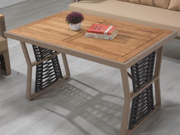 FERRO 3+1+1+MASA BEJ BAHÇE TAKIMI ,BALKON TAKIMI - 2