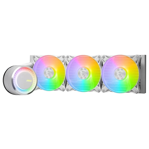MSI MAG CoreLiquid E360 White ARGB Beyaz Intel-AMD Uyumlu Sıvı Soğutucu