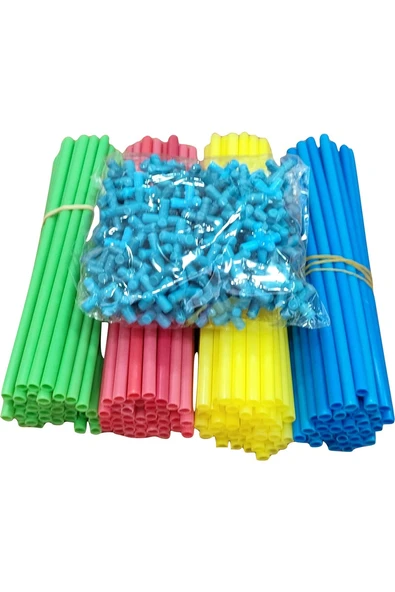 Ans Toys Süper Bambu Çubuklar 300 Parça Oyuncak Bambu Çubuk Eğitici Oyuncak - 2