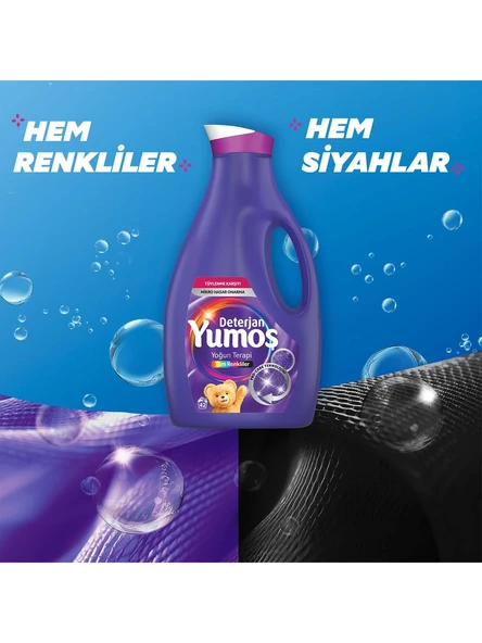 Yumoş Sıvı Deterjan Yoğun Terapi Tüm Renkliler İçin 2520 ml - 2