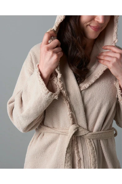 Manamo Molly Hooded Bathrobe 2XL - Resim 3