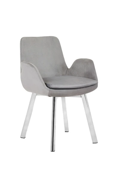 MARKAELZ KROM METAL AYAKLI SALON/MUTFAK SANDALYESİ PESCADO (BABYFACE) - 2