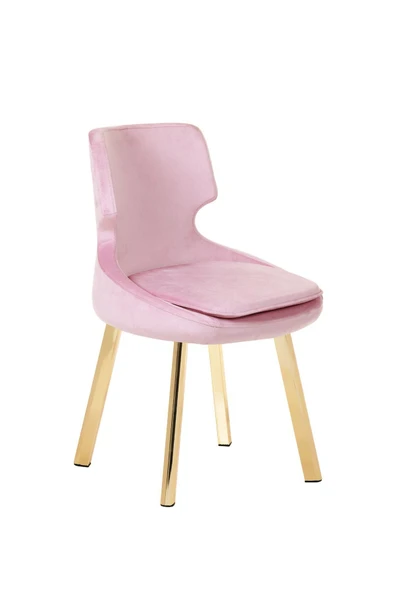 MARKAELZ Gold Metal Ayaklı Salon/mutfak Sandalyesi Selekulak (BABYFACE) - 2