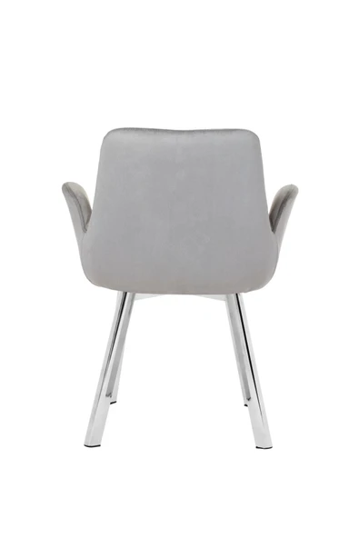 MARKAELZ KROM METAL AYAKLI SALON/MUTFAK SANDALYESİ PESCADO (BABYFACE) - 4