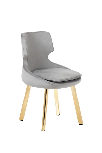 MARKAELZ Gold Metal Ayaklı Salon/mutfak Sandalyesi Selekulak (BABYFACE) - 2