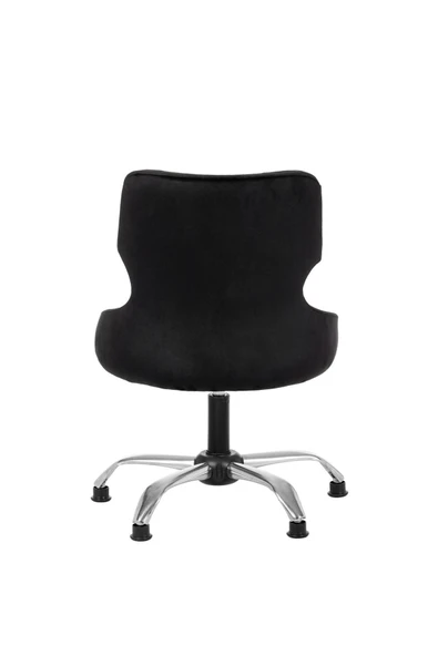 MARKAELZ Krom Metal Ayaklı Ofis Çocuk Odası Çalışma Sandalyesi (ayarlanilabilir) PAPUÇLU SELEKULAK - 4