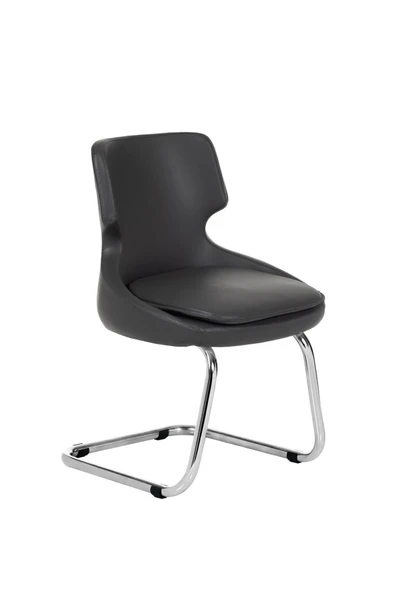 MARKAELZ Krom Metal Ayaklı SANDALYE MİSAFİR KOLTUĞU BEKLEME KOLTUĞUDERİ SELEKULAK - Resim 2