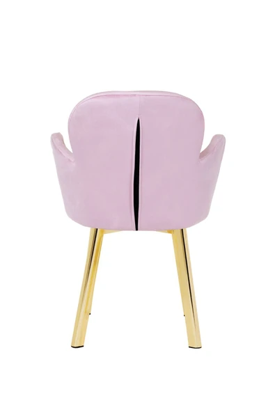 MARKAELZ GOLD METAL AYAKLI SALON/MUTFAK SANDALYESİ KOLLUKELEBEK (BABYFACE) - Resim 4