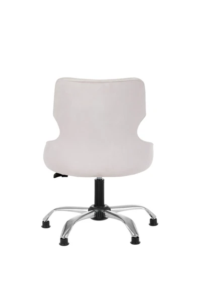 MARKAELZ Krom Metal Ayaklı Ofis Çocuk Odası Çalışma Sandalyesi (ayarlanilabilir) PAPUÇLU SELEKULAK - Resim 4