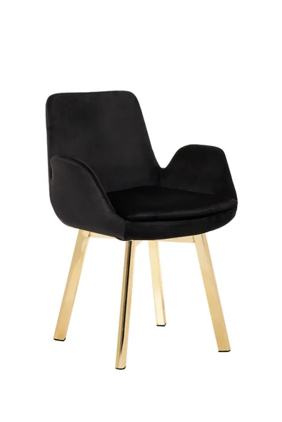 MARKAELZ GOLD METAL AYAKLI SALON/MUTFAK SANDALYESİ PESCADO (BABYFACE) - Resim 2