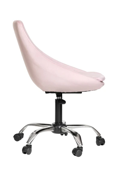 MARKAELZ Krom Metal Ayaklı Ofis Çocuk Odası Çalışma Sandalyesi (AYARLANILABİLİR) ORİON - 3