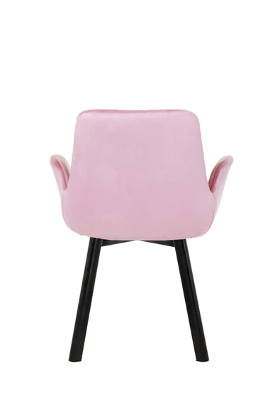 MARKAELZ SİYAH METAL AYAKLI SALON/MUTFAK SANDALYESİ PESCADO (BABYFACE) - Resim 4