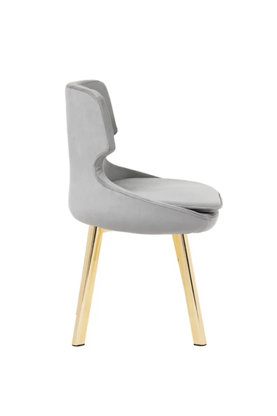 MARKAELZ Gold Metal Ayaklı Salon/mutfak Sandalyesi Selekulak (BABYFACE) - 3