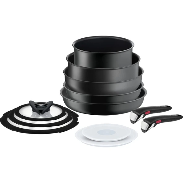 Tefal L76490 Ingenio Titanyum 3X Ultimate Büyük Tava ve Tencere Seti 12 Parça - 2100129591