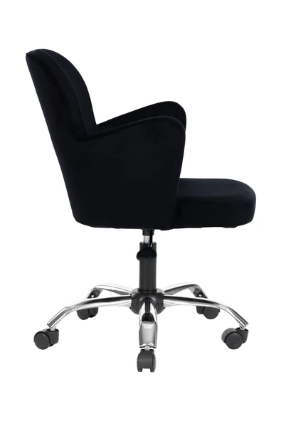 MARKAELZ Krom Metal Ayaklı Ofis Çocuk Odası Çalışma Sandalyesi (AYARLANABİLİR) KELEBEK - 3