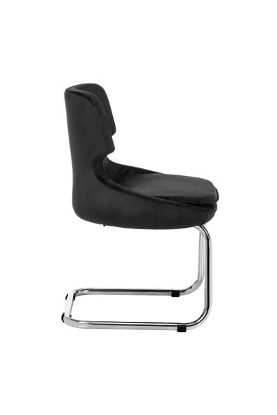 MARKAELZ Krom Metal Ayaklı MİSAFİR KOLTUĞU BEKLEME KOLTUĞUC SELEKULAK (BABY FACE KUMAŞ) - 3