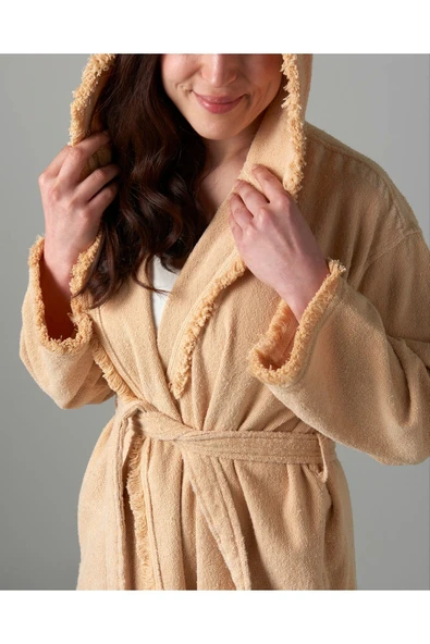 Manamo Molly Hooded Bathrobe S/M - 3