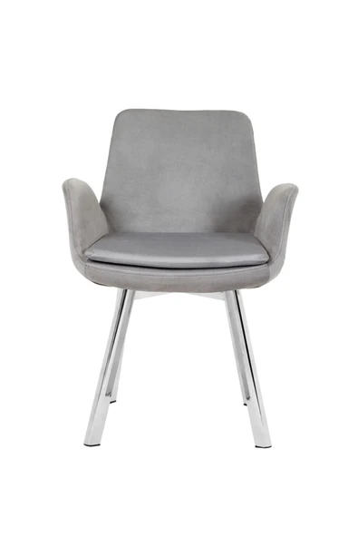 MARKAELZ KROM METAL AYAKLI SALON/MUTFAK SANDALYESİ PESCADO (BABYFACE)