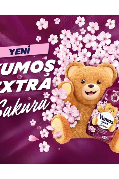 Yumoş Sakura Extra Konsantre Çamaşır Yumuşatıcısı 1440 ml - 2