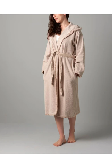 Manamo Molly Hooded Bathrobe 2XL - Resim 2